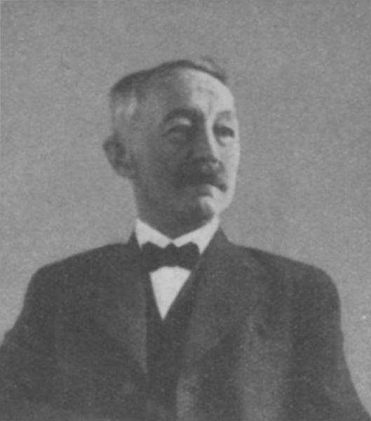 August Wacker, Chef des Telegrafen- und Telefonamtes, Rorschach